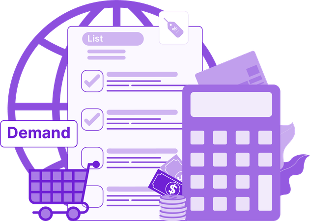 Market Demand list  Illustration