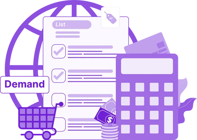 Market Demand list  Illustration