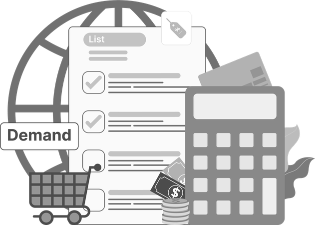 Market Demand list  Illustration
