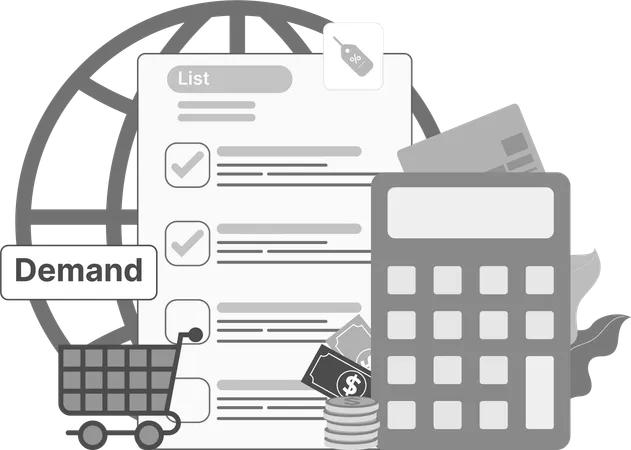 Market Demand list  Illustration