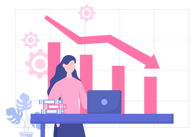 Market loss  Illustration