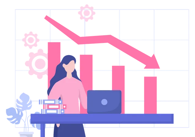 Market loss  Illustration