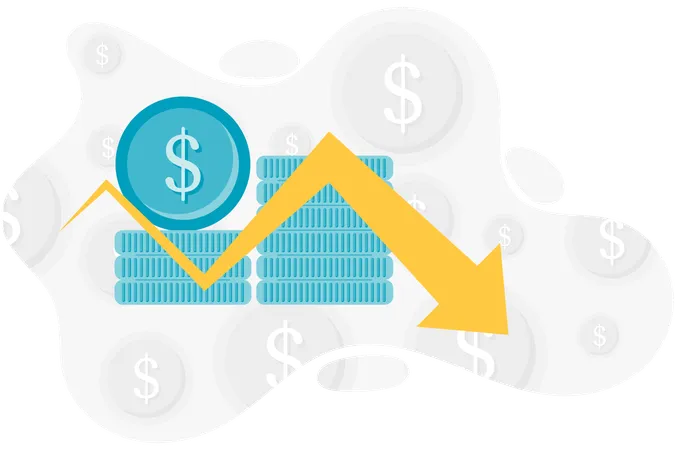 Market loss  Illustration