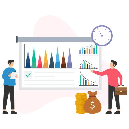 Market Profit analysis  Illustration