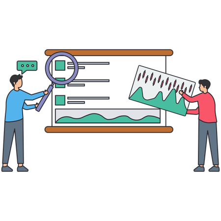 Market Report  Illustration