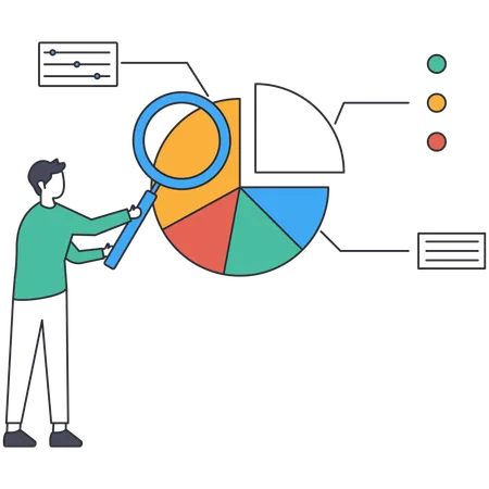 Market Research  Illustration