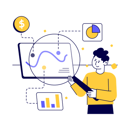 Market Research  Illustration