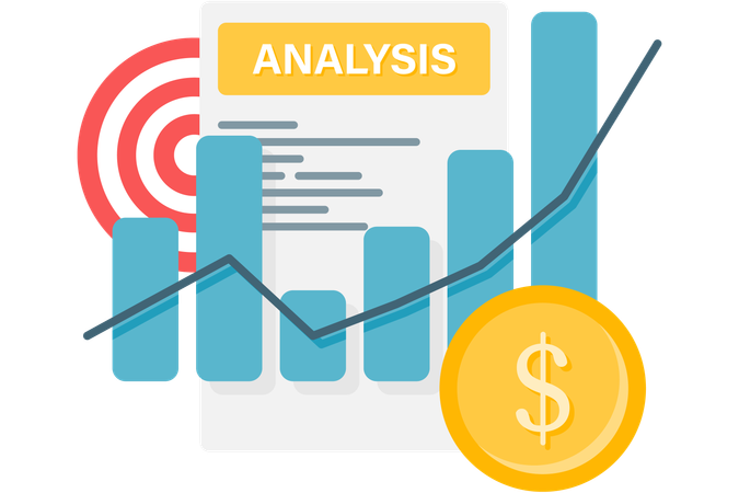 Marketinganalyse  Illustration