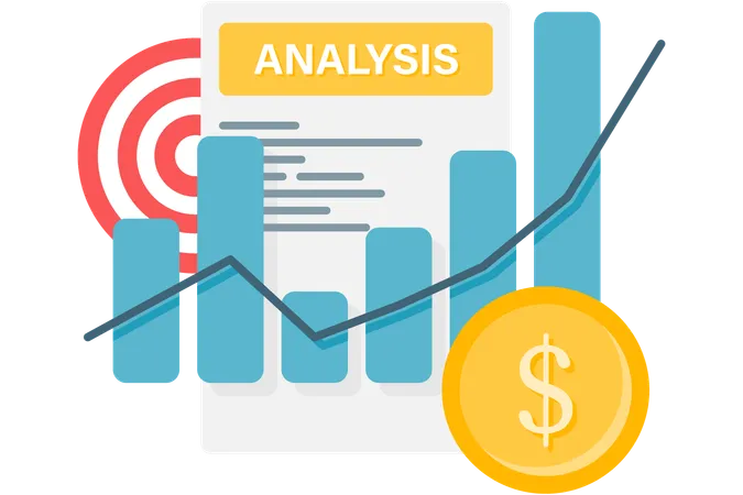 Marketinganalyse  Illustration