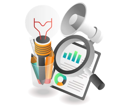 Marketinganalysen  Illustration