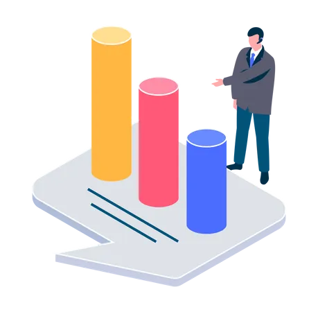 Marketinganalysedaten  Illustration