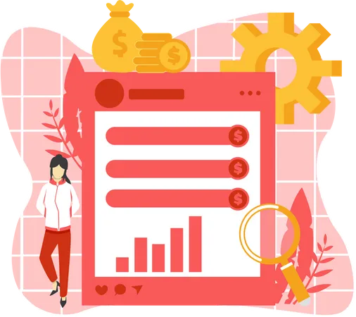 Marketing analysis  Illustration