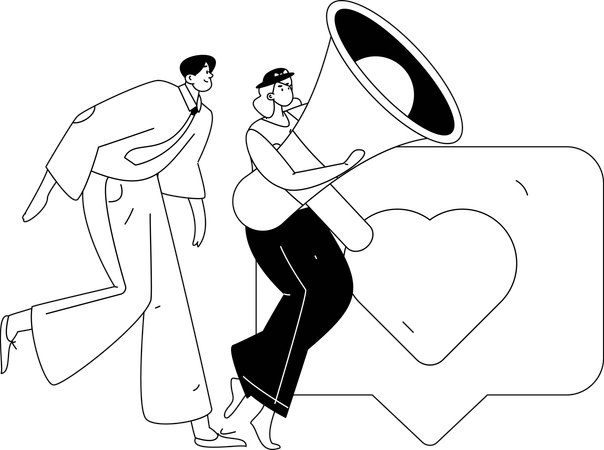 Marketing Campaign  Illustration