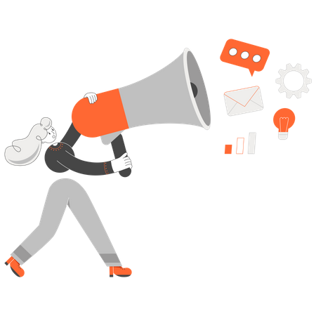 Marketing campaign  Illustration