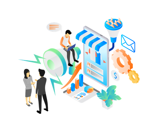Marketing campaign  Illustration