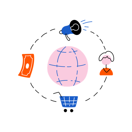 Marketing campaign  Illustration