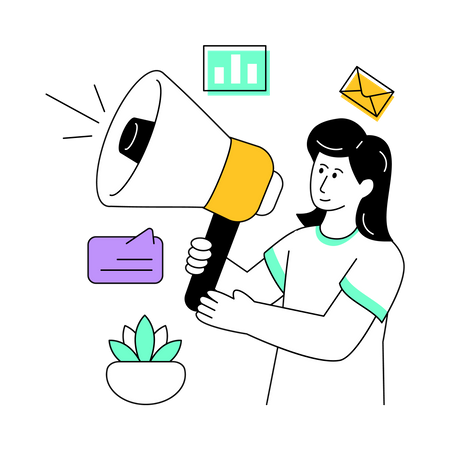 Marketing Campaign  Illustration