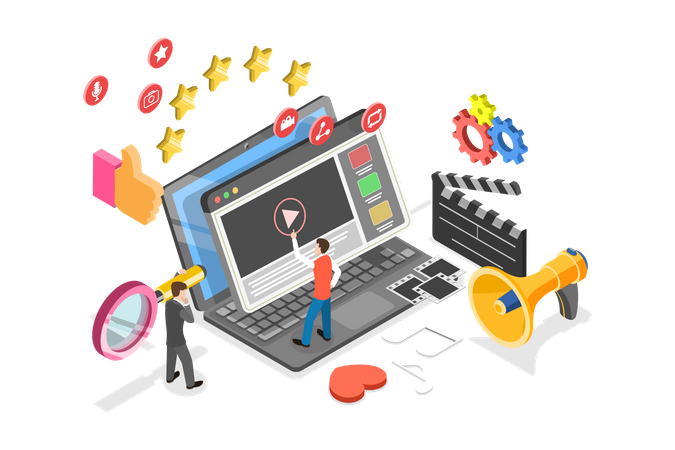 Marketing Campaign  Illustration