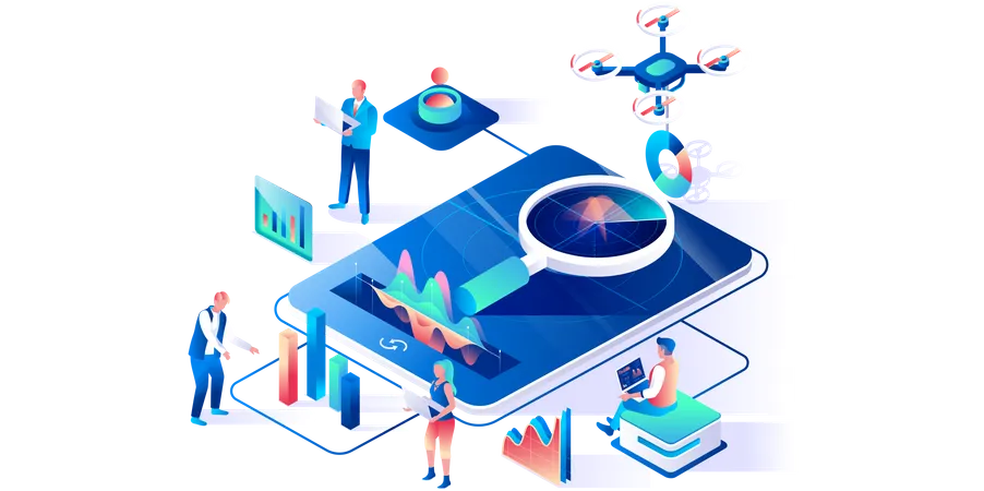 Marketing Data Analysis  Illustration