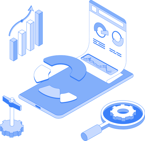 Marketingdatenanalyse  Illustration