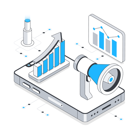 Marketing de crescimento  Ilustração