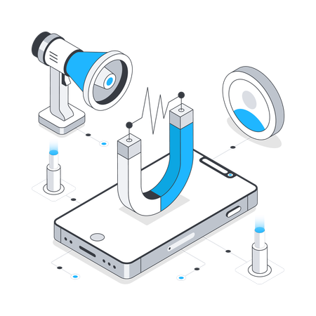 Marketing de influência  Illustration