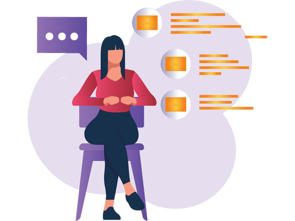 Marketing de recrutement d'entreprise  Illustration