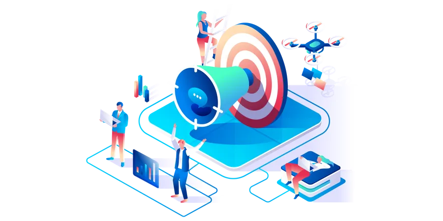 Marketing Goal  Illustration