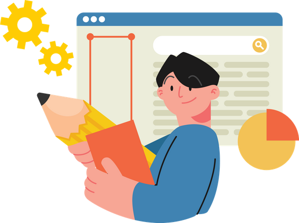 Marketing idea execution  Illustration