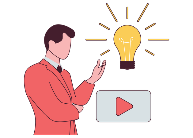Marketing idea  일러스트레이션