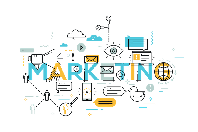 Marketing  Illustration