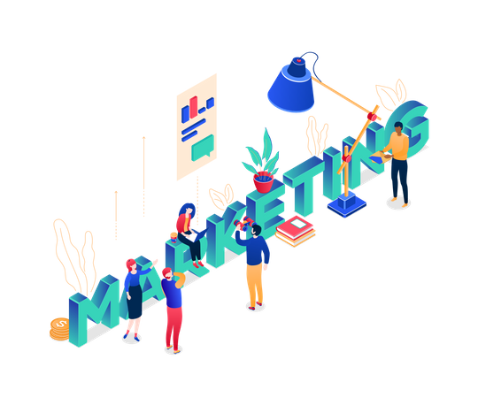 Marketing  Illustration