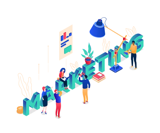 Marketing  Illustration