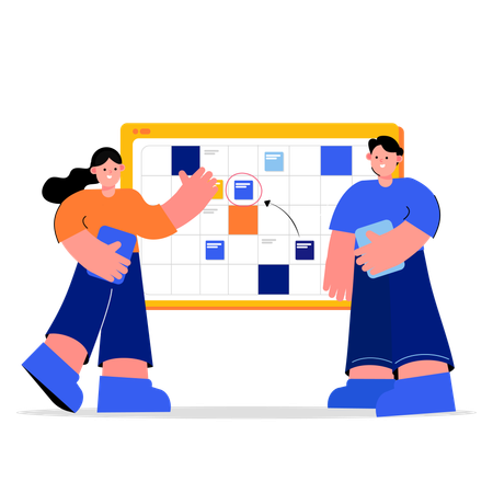 Marketing plan  Illustration