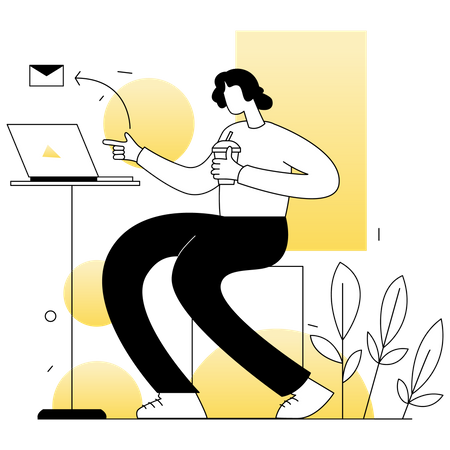 Marketing por Correio  Ilustração