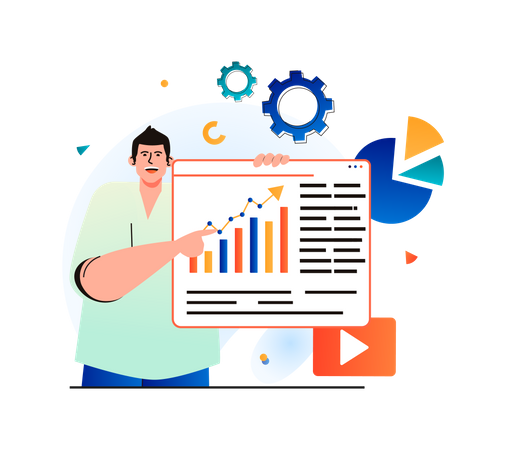 Marketing Reach Growth  Illustration