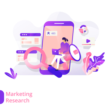 Marketing Research Illustration