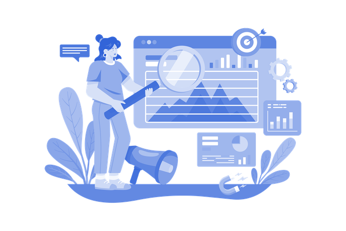 Marketing Research Analyst  Illustration