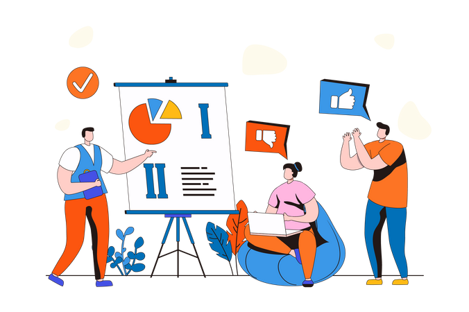 Marketing research  Illustration