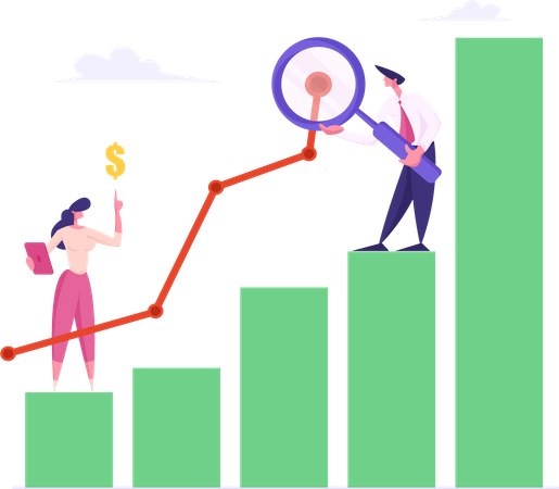 Marketing Solution Development  Illustration