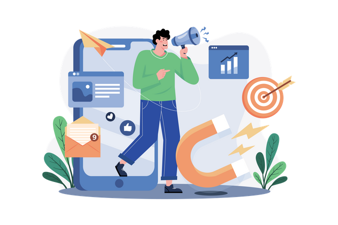 Marketing Specialist  Illustration