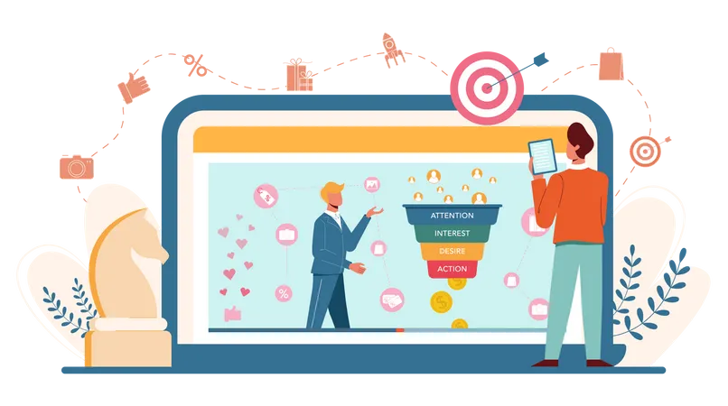 Marketing startegy  Illustration