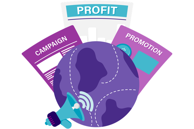 Marketing stratégique et image de marque  Illustration