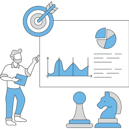 Marketing Strategy  Illustration