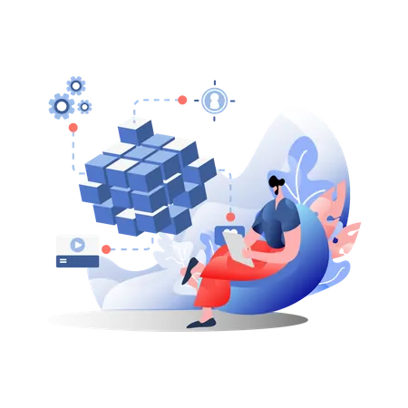 Marketing Strategy  Illustration