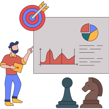 Marketing Strategy  일러스트레이션