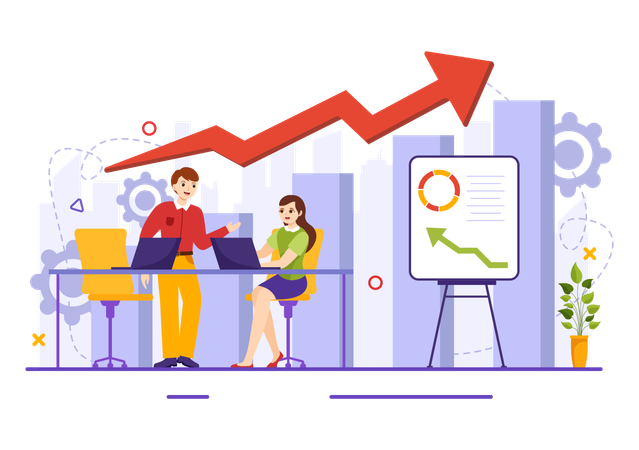 Marketing Strategy  Illustration
