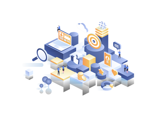 Marketing Strategy  일러스트레이션