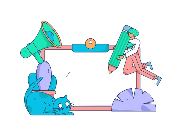 Marketing Tactics  Illustration