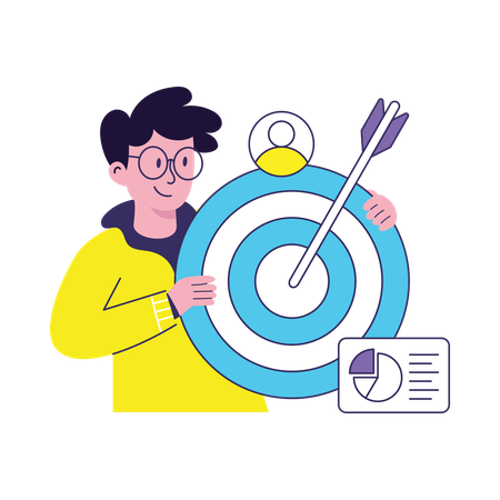 Marketing Target  Illustration